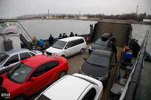 Паромная переправа между Кубанью и Крымом &copy;&nbsp;Фото Владимира Аносова, Юга.ру