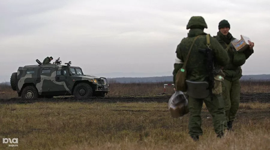 Учебные сборы подразделений Южного военного округа &copy;&nbsp;Влад Александров. ЮГА.ру