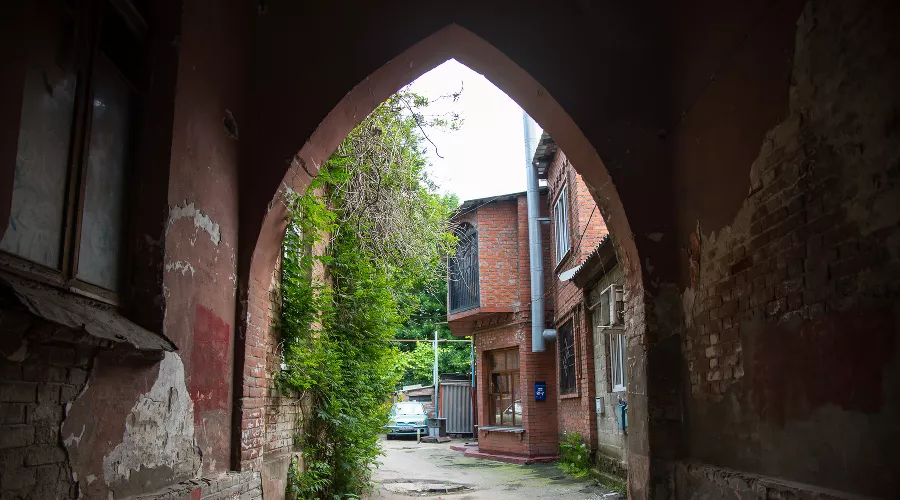 В старом центре Краснодара &copy;&nbsp;Фото Елены Синеок, Юга.ру