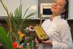 Шеф-кондитер отеля Риксос Красная Поляна Сочи Виктория Трифонова &copy;&nbsp;Фото пресс-службы Курорта Красная Поляна