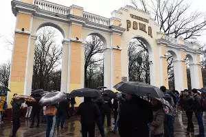 Акция сторонников Навального в Краснодаре &copy;&nbsp;Фото Елены Синеок, Юга.ру