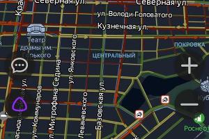  &copy;&nbsp;Скриншот сервиса &laquo;Яндекс.Навигатор&raquo;