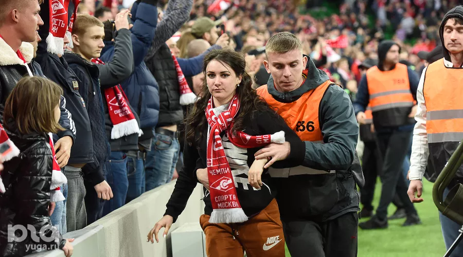 ФК «Краснодар» сыграл вничью со «Спартаком» &copy;&nbsp;Фото Елены Синеок, Юга.ру