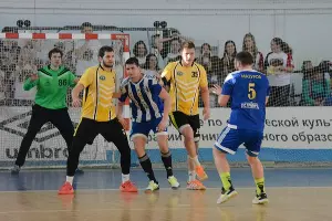 Матч чемпионата России ГК «Динамо-Виктор» — «СГАУ-Саратов» &copy;&nbsp;Фото пресс-службы ГК &laquo;СГАУ-Саратов&raquo;