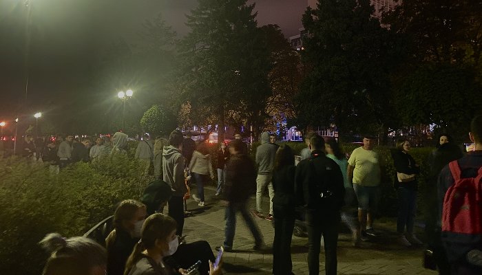 На митингах против мобилизации в Краснодарском крае задержали не менее двух десятков человек