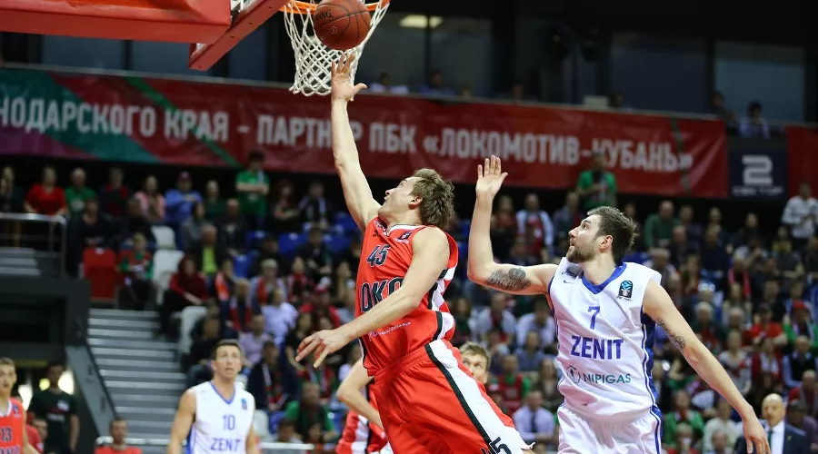 «Локомотив-Кубань» - «Зенит» &copy;&nbsp;Фото пресс-службы ПБК &laquo;Локомотив-Кубань&raquo;