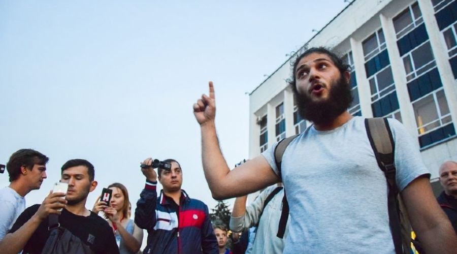 Размик Симонян &copy;&nbsp;Фото из группы vk.com/teamnavalny_krd