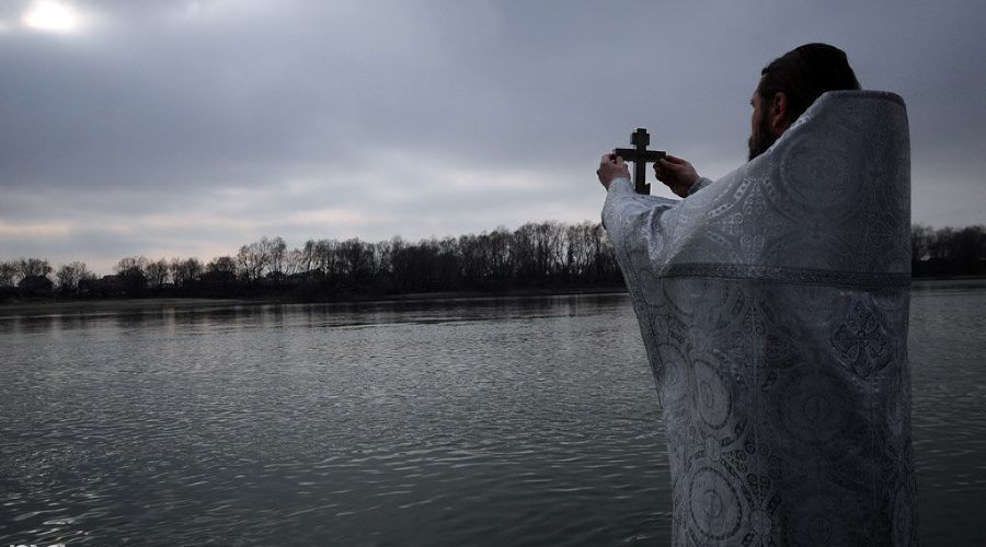 В Краснодаре празднуют Крещение © Фото Елены Синеок, Юга.ру
