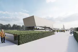 Вид на новый проект кинотеатра &copy;&nbsp;Изображение из презентации пресс-службы администрации Краснодара