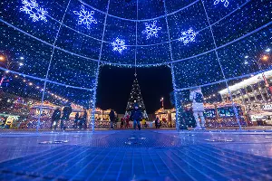 Новогодние ярмарки Краснодара &copy;&nbsp;Фото Елены Синеок, Юга.ру