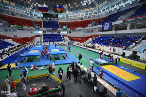 Чемпионат ЮФО по прыжкам на батуте, двойном минитрампе и акробатической дорожке © Алёна Живцова, ЮГА.ру