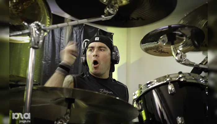 Мастер-класс барабанщика Джейсона Биттнера  &copy;&nbsp;Елена Лободина. ЮГА.ру