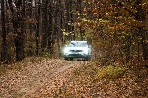 Тест-драйв Volkswagen Tiguan у Медвежьей горы &copy;&nbsp;Фото Елены Синеок, Юга.ру