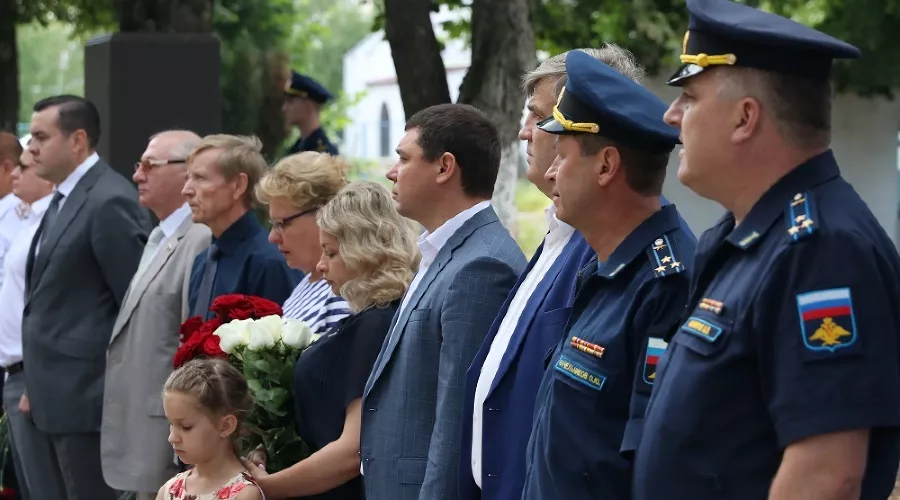 Памятник Герою России Евгению Филипову в Краснодаре &copy;&nbsp;Фото пресс-службы администрации Краснодара