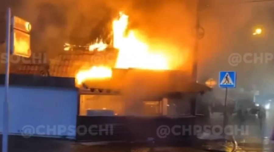  &copy;&nbsp;Скриншот видео из паблика &laquo;ЧП Сочи&raquo;, vk.com/chpsochi
