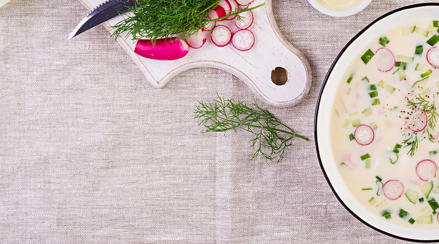Окрошка © Фото timolina, Freepik.com