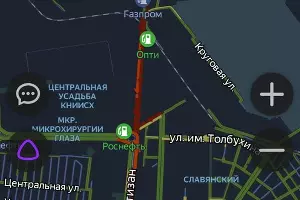  &copy;&nbsp;Скриншот сервиса &laquo;Яндекс.Навигатор&raquo;