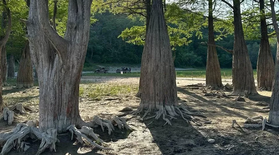 Пересохшее Кипарисовое озеро  &copy;&nbsp;Фото 93.RU