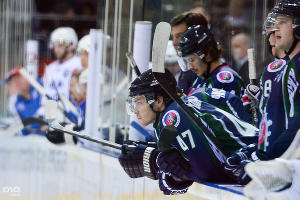 ХК "Кубань" разгромил тольяттинскую "Ладу" в 1/8 ВХЛ в Краснодаре &copy;&nbsp;Михаил Ступин, ЮГА.ру