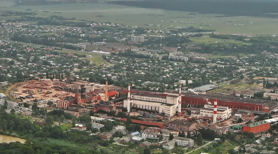 Завод «Картонтара» в Майкопе &copy;&nbsp;Фото пресс-службы ООО &laquo;Картонтара&raquo;