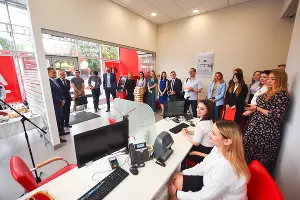 Открытие центра ипотечного кредитования Альфа-Банка в Краснодаре &copy;&nbsp;Фото Елены Синеок, Юга.ру