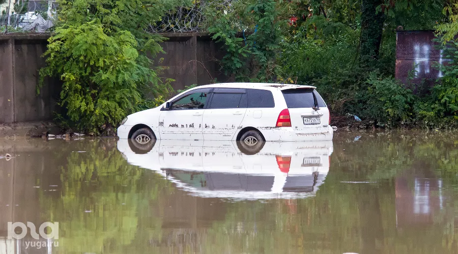 Последствия ливней и подтоплений в Туапсе, 25 октября 2018 г. &copy;&nbsp;Фото Владислава Щеколдина, Юга.ру