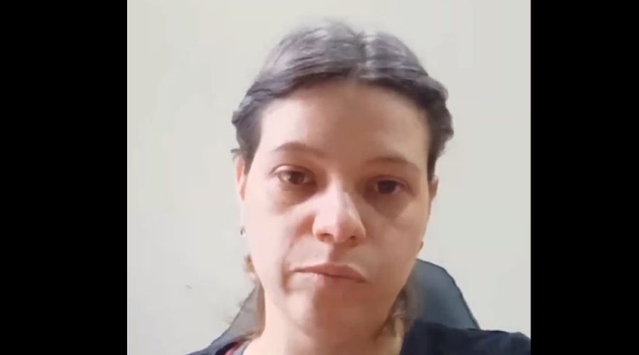 Евгения Сапрыкина © Скриншот телеграм-канала t.me/bloodysx