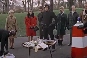  &copy;&nbsp;Кадр из фильма &laquo;451&deg; по Фаренгейту&raquo; (реж. Франсуа Трюффо, 1966)