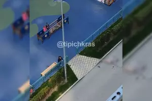  &copy;&nbsp;Кадр из видео телеграм-канала &laquo;Телетайп Краснодара&raquo;, t.me/tipichkras