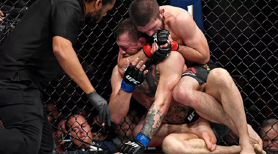 Хабиб Нурмагомедов и Конор МакГрегор &copy;&nbsp;Фото с сайта http://khabib.com