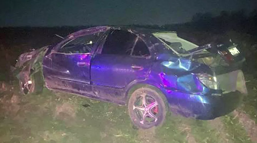 Последствия ДТП в Кавказском районе 3 января 2023 г. &copy;&nbsp;Скриншот публикации телеграм-канала Краснодарской Госавтоинспекции, T.me/gibdd123region/3098