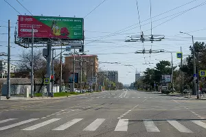 Краснодар, перекресток улиц Северной и Тургенева &copy;&nbsp;Фото Евгения Мельченко, Юга.ру