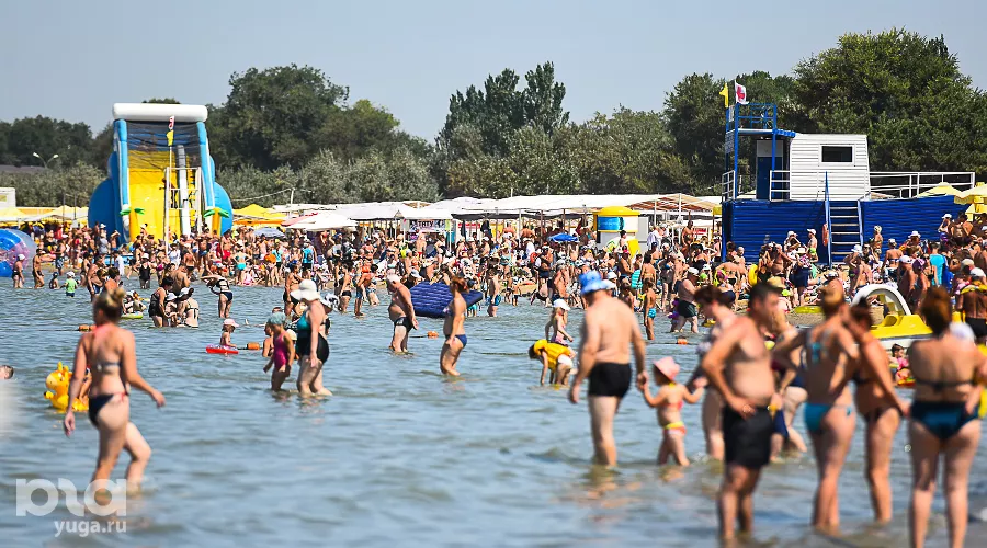 Пляж в Анапе &copy;&nbsp;Фото Елены Синеок, Юга.ру