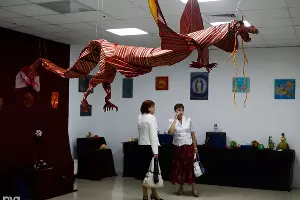 Выставка "Оригами. Сны о Японии" в Краснодаре &copy;&nbsp;Влад Александров. ЮГА.ру