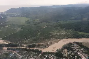 Администрация выехала оценить ущерб &copy;&nbsp;Телеграм пресс-службы администрации Краснодарского края, https://t.me/admkrai