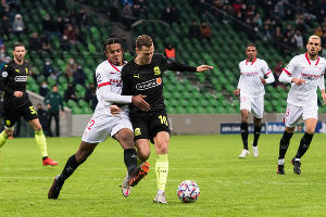 Матч «Краснодар» — «Севилья», Краснодар, 25 ноября 2020 года &copy;&nbsp;Фото Елены Синеок, Юга.ру