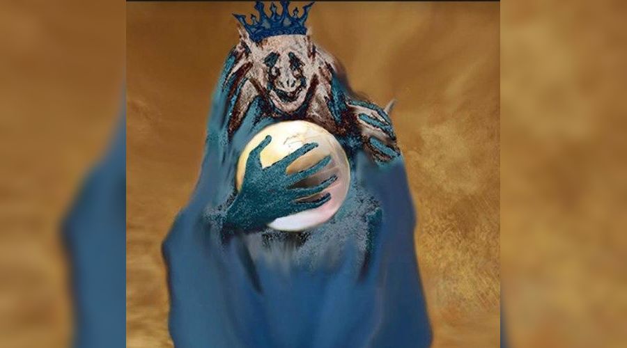 Картина «Коронавирус» &copy;&nbsp;Фотография предоставлена Владимиром Кириленко