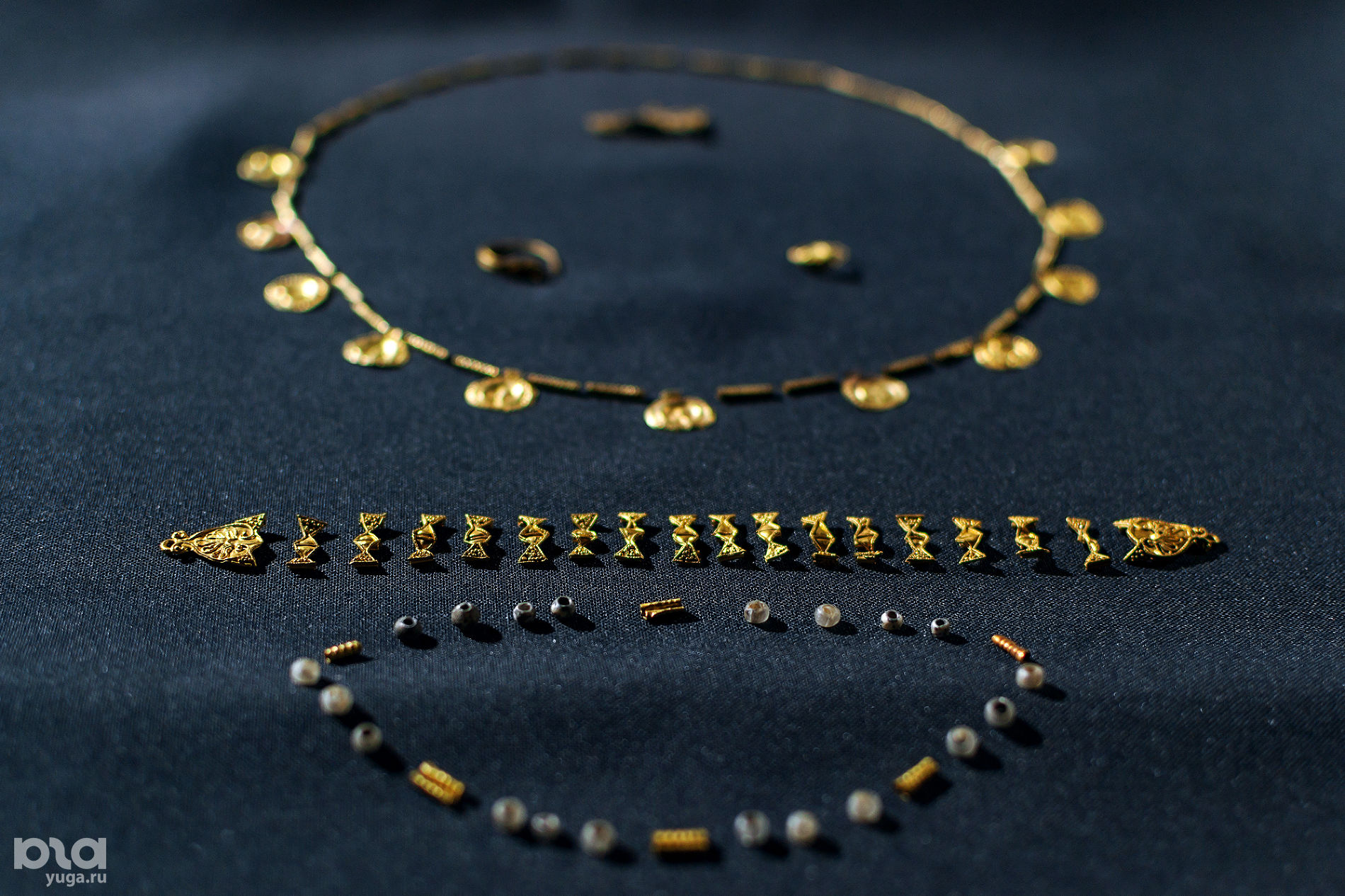 Фанагорийское золото обычно низкой пробы и сделано из фольги © Фото Юли Шафаростовой, Юга.ру