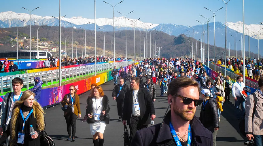 Олимпийский парк Сочи &copy;&nbsp;Эдуард Корниенко, ЮГА.ру