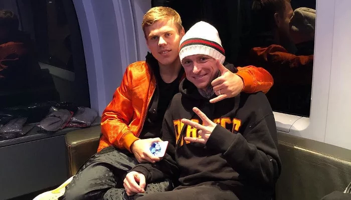 Александр Кокорин и Павел Мамаев &copy;&nbsp;Фото из аккаунта www.instagram.com/kokorin9