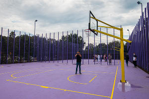 Спортивное пространство в парке «Краснодар»  © Фото Елены Синеок, Юга.ру