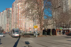 Конечная трамвая &laquo;Улица Декабристов&raquo; &copy;&nbsp;Фото Яры Гуляевой, Юга.ру