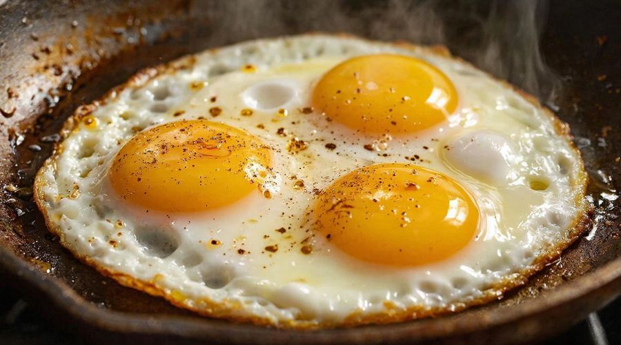 яичница &copy;&nbsp;Изображение сгенерировано нейросетью Gigachat