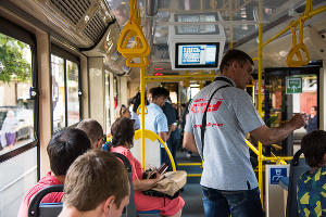 Презентация нового трамвая в Краснодаре © Фото Елены Синеок, Юга.ру