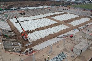 Cтройка нового стадиона ФК «Краснодар» &copy;&nbsp;Фото Евгения Таранжина