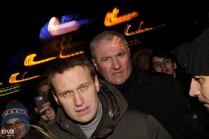 Митинг в Москве за честные выборы 5 марта. Алексей Навальный © Сергей Карпов. ЮГА.ру