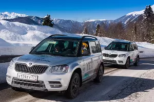 Тест-драйв SKODA Yeti в Красной Поляне &copy;&nbsp;Фото Елены Синеок, Юга.ру