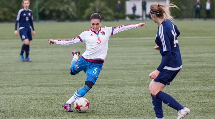 Финал турнира «Кубанская весна» между сборными России и Беларуси &copy;&nbsp;Фото с официального сайта РФС