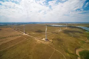 Кочубеевская ВЭС &copy;&nbsp;Изображение пресс-службы компании &laquo;Ростелеком&raquo;