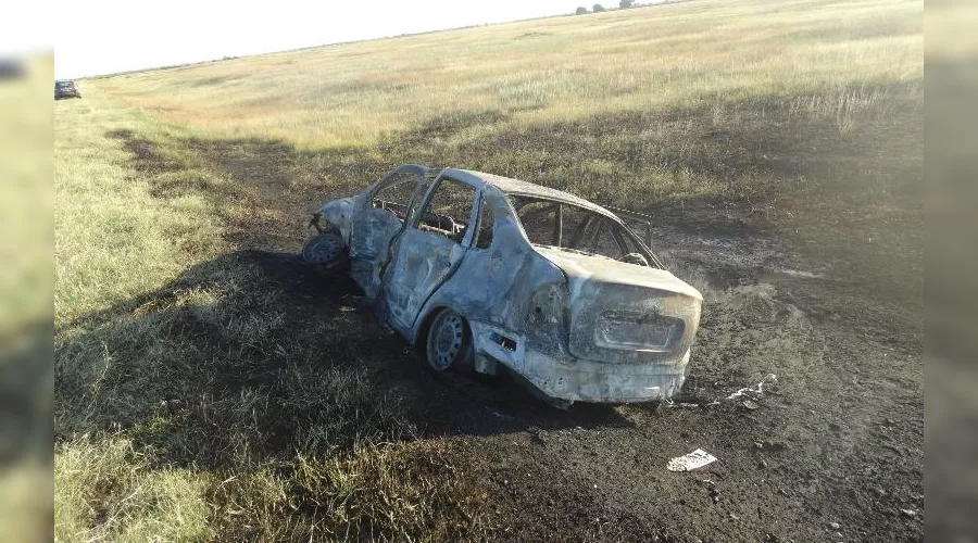 Место происшествия &copy;&nbsp;Фото ОПБДД УГИБДД по Ставропольскому краю